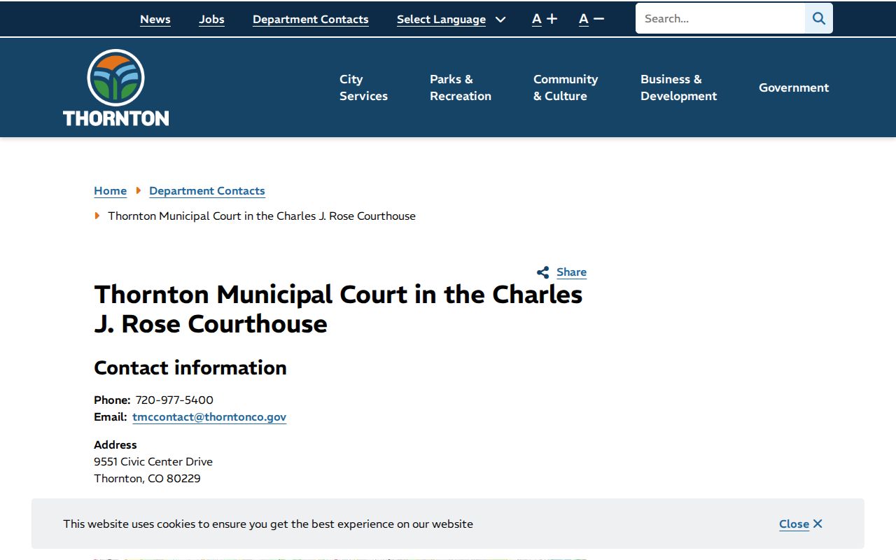 Adams County bench warrant court contact and address page